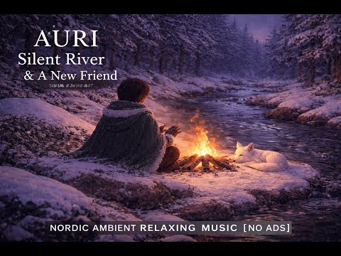 AURI | Silent River & A New Friend | Nordic Ambient Relaxing Music [No Ads | No Copyright]
