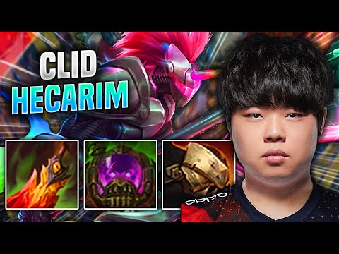 CLID IS A GOD WITH HECARIM! - FPX Clid  Plays Hecarim Jungle vs Shaco! | Season 2022