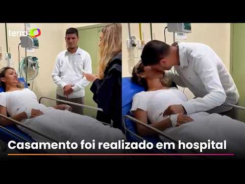 Noiva passa mal e celebra casamento em sala de emergência em hospital no Acre