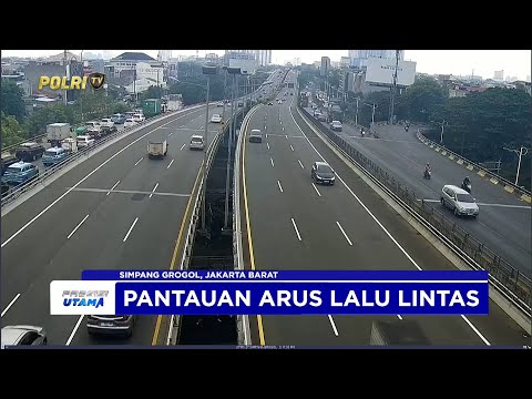 NTMC POLRI - PANTAUAN ARUS LALU LINTAS SORE 10/10/2025