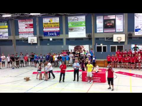 Prijsuitreiking Dames Handbaltoernooi Verl.