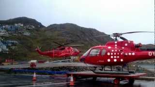preview picture of video 'Air Greenland Sikorsky S 61'