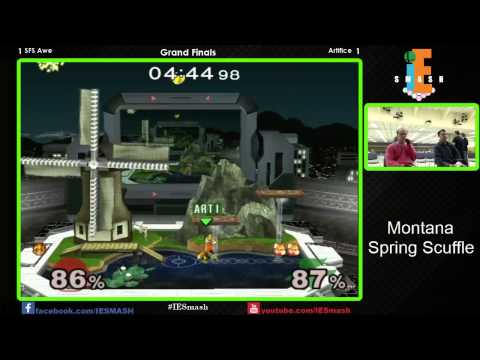 Spring Scuffle - Grand Final - Sfs.Awe (Peach) vs Artifice (Fox) - SSBM