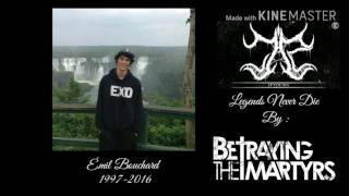 Legends Never Die By Betraying The Martyr  (Vocal Cover By JP) Tribute to Émil Bouchard