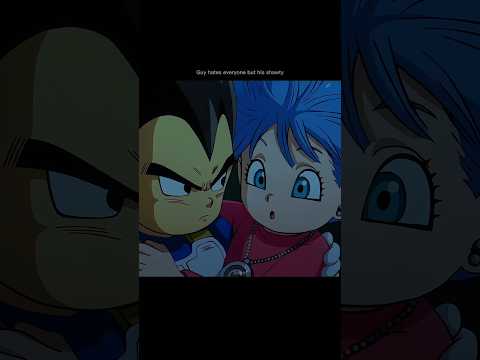 Vegeta hates everyone but his Shawty #dragonballdaima #vegeta #bulma #anime#ytshorts #couple