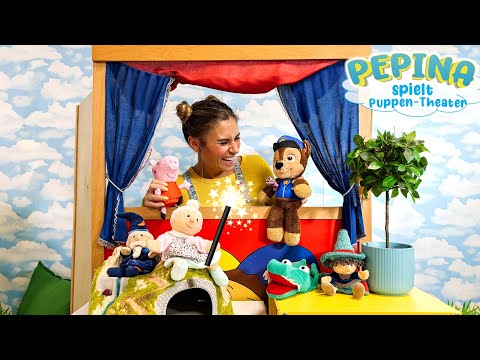 🪄 Pepina and the Lost Magic Wand ✨ Puppet show with Wizard Zigzag 🧙🏻‍♀️ Peppa Pig & Chase