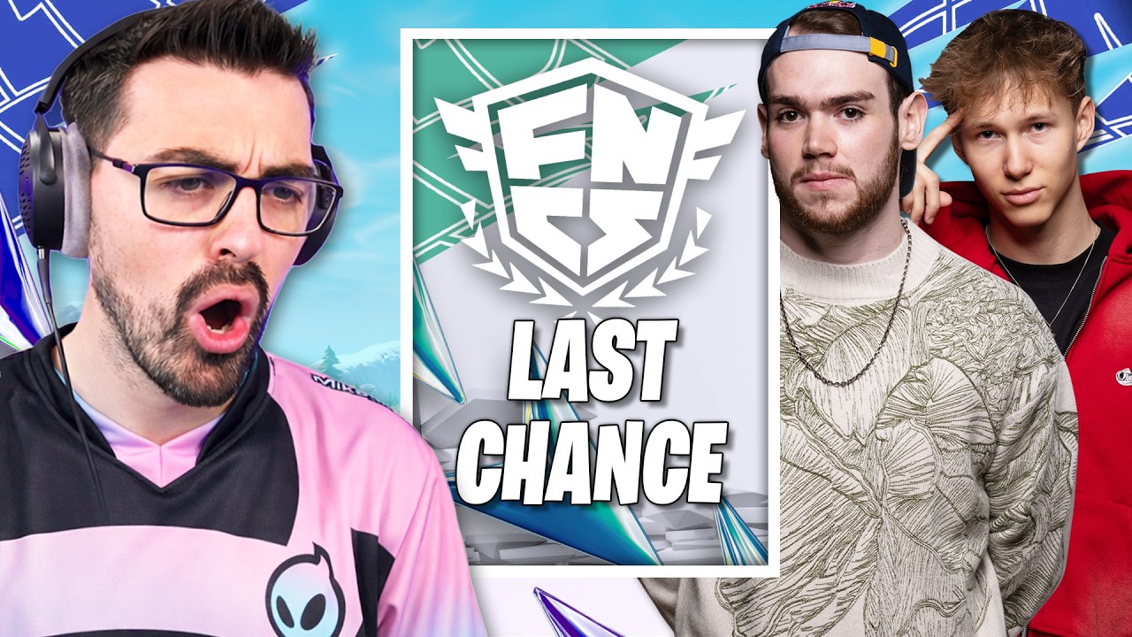 WATCHING FNCS LAST CHANCE QUALIFIER 👀 PETE vs. CLIX IN GRANDS 🔥