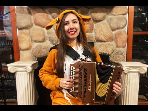 CASTSANDGCWW - Walnut Castagnari Sander Diatonic Accordion GC LMM 21 8 $2999