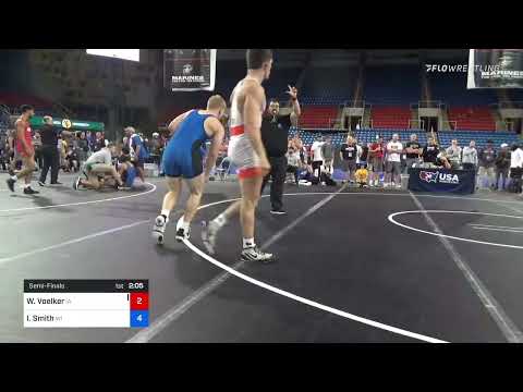 195 Lbs Semifinal - Wyatt Voelker, Iowa Vs Ian Smith, Wisconsin D992