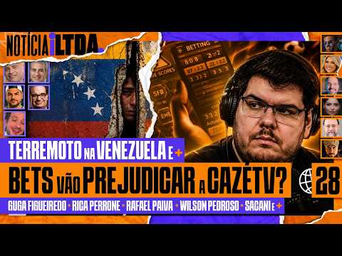 TERREMOTO NA VENEZUELA + BETS NO CAZÉ TV + CLASSIFICAÇÃO DO BRASIL NA COPA – Notícia iLtda. #028
