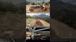 Subaru races through the hairpin turn section! #DirtRally2 #gaming #simracing #rally