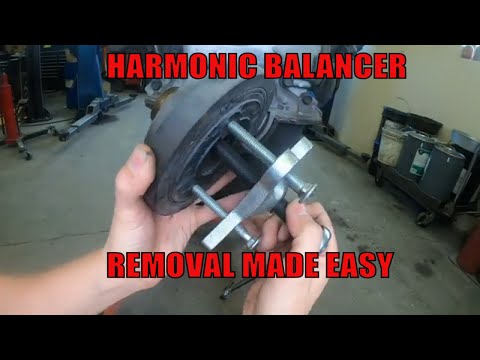 How to remove crankshaft harmonic balancer \"In less than 5 minutes\" - Ford small block 289 / 302 V8