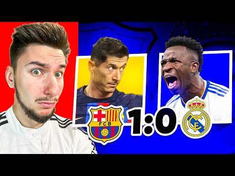Fan REALU ogląda PORAŻKĘ z BARCELONĄ...