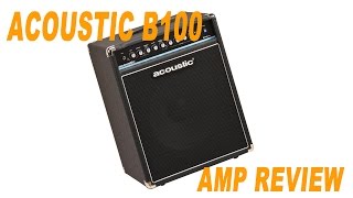 Video thumbnail for Acoustic B100 mkII Bass Amp Review \\ Stefan's Bass Blog by Stefan's Bass Blog