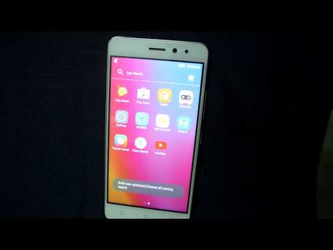 Lenovo vibe k6 power recent apps delete