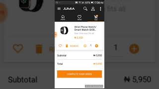 How to place an order on jumia