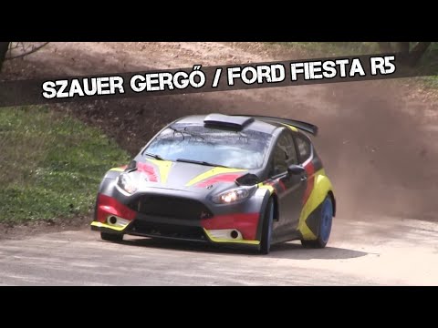 Szauer-Kerék Ford Fiesta R5 first test 2021./ TheLepoldMedia