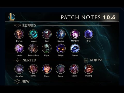 Joeyyy's Patch 10.6 Rundown