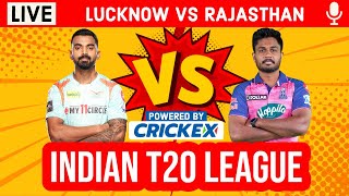 LIVE: LSG vs RR, 63rd Match | Live Scores & Hindi Commentary | Lucknow Vs Rajasthan | Live IPL 2022