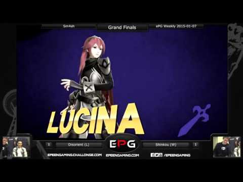 ePG Weekly - Disorient (ZSS) Vs. Shinkou (Lucina/Sheik) (Grand Finals) - Sm4sh