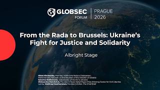Albright Stage | From the Rada to Brussels: Ukraine's Fight for Justice and Solidarity