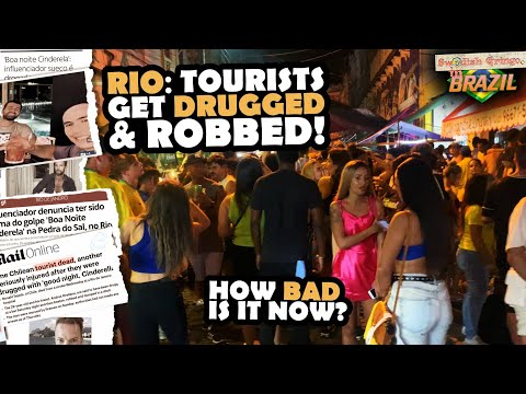 Rio 🇧🇷: Tourist robberies killing nightlife! | New zombie drug: Stay safe at party & beach