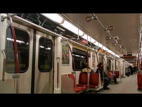 TTC Toronto-York Subway Extension - First southbound train from VMC