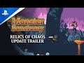Monster Sanctuary - Relics of Chaos Launch Trailer | PS4 Games