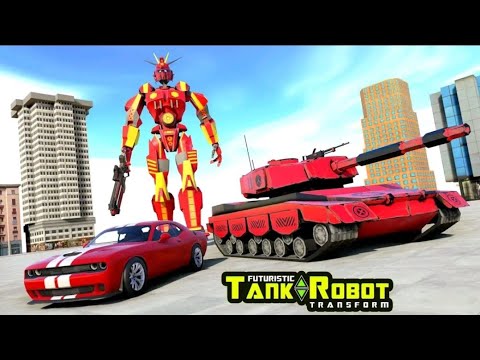 Tank Robot Car Game: Robot Shooting Game - Android Gameplay FHD