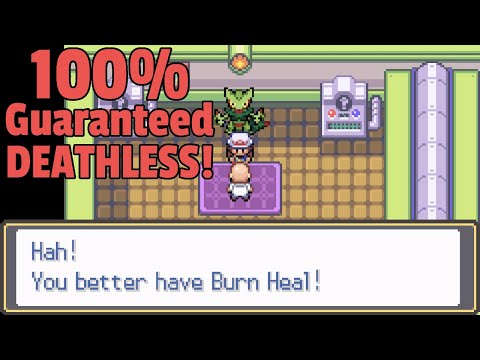 Guaranteed 0 DEATHS Blaine Split - Radical Red 3.0 Hardcore Mode Nuzlocke Strategies!a
