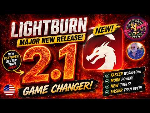 LightBurn 2.1.04 Multilingual Full Repack