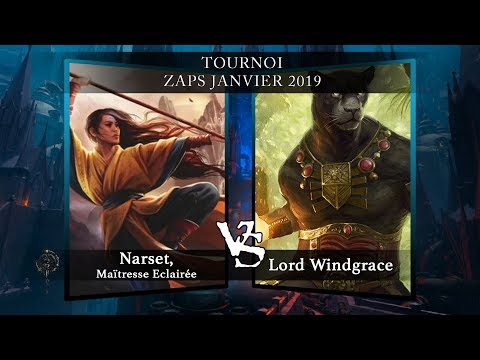 Zap Masters Janvier Ronde 1 - Narset vs Lord Windgrace