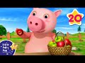 The Pig Eats An Apple Lagu Anak Anak 20 Menit Learn English Kids Cartoons Little Baby Bum