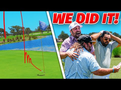 WE MADE A HOLE IN ONE!