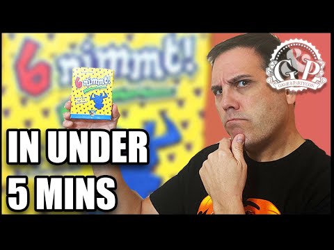 6 Nimmt - How To Play In Under 5 Minutes!