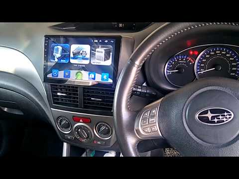 Subaru Forester 08-12 Cogoo android S series Plus 9inch Player With OEM Casing & OEM Socket P&P