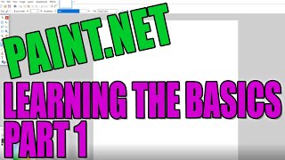 Paint.NET Learning The Basics PC Tutorial | Text & Layers