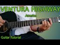 How to Play VENTURA HIGHWAY (America) Guitar Chord Tutorial
