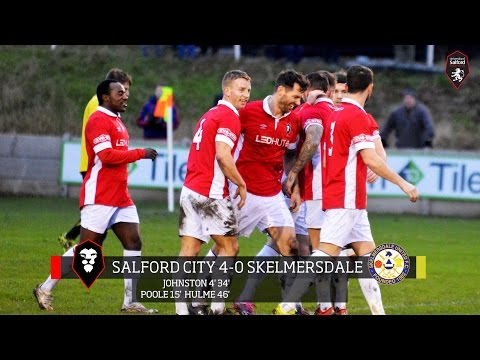 Salford City 4-0 Skelmersdale United - Evo-Stik Northern Premier League 09.01.16