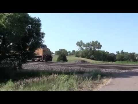 UP Eastbound coal train on Buttermilk Curve - July 2011