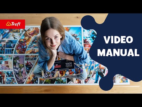 Puzzle Trefl Prime 9000 el. Across the Comic Universe