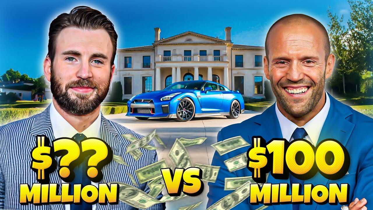 Chris Evans vs Jason Statham - Which One is Richer?