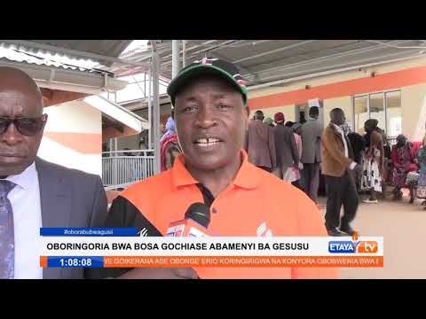 Nyanchwa Mission Hospital provides a free medical camp to Gesusu residents