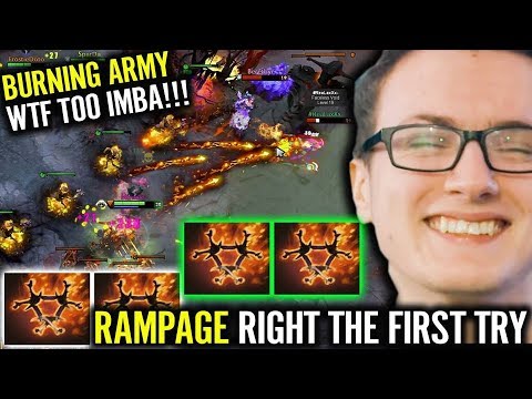 Miracle- RAMPAGE [Clinkz] PERFECT TEAM WORK Amazing Epic Pro dota 2 Gameplay