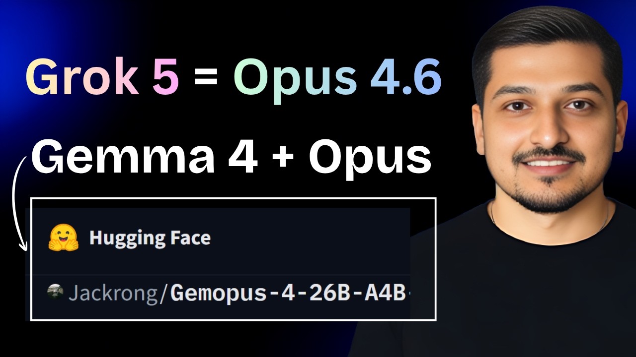 Gemopus (Gemma 4 + Opus) & Grok 5 Release Date