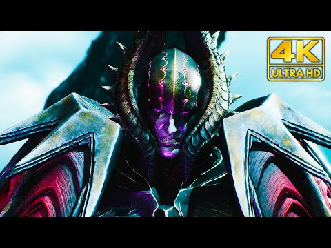 Super Dante vs. Cavaliere Angelo Boss Fight (4K Ultra HD) | Devil May Cry 5