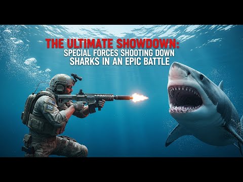 The Ultimate Showdown: Special Forces Shooting Down Sharks in an Epic Battle