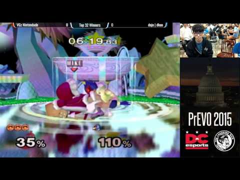 PrEVO 2015 - Top 32 Winners - dkuo vs VGz | Nintendude