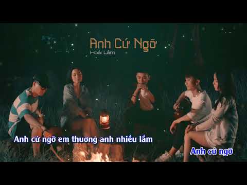 [KARAOKE/BEAT] Anh Cứ Ngỡ - Hoài Lâm