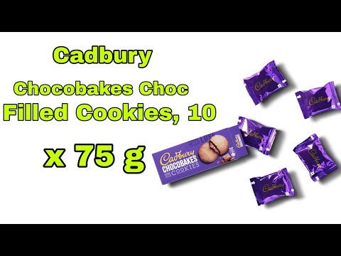 Cadbury Chocobakes Choc Filled Cookies, 10 x 75 g , BB PURCHASE